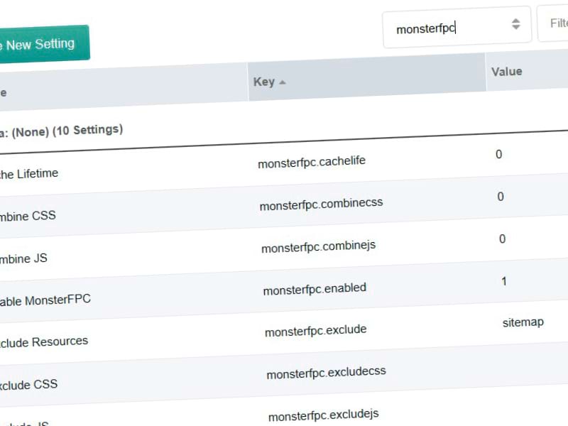 ModX MonsterFPC screenshot